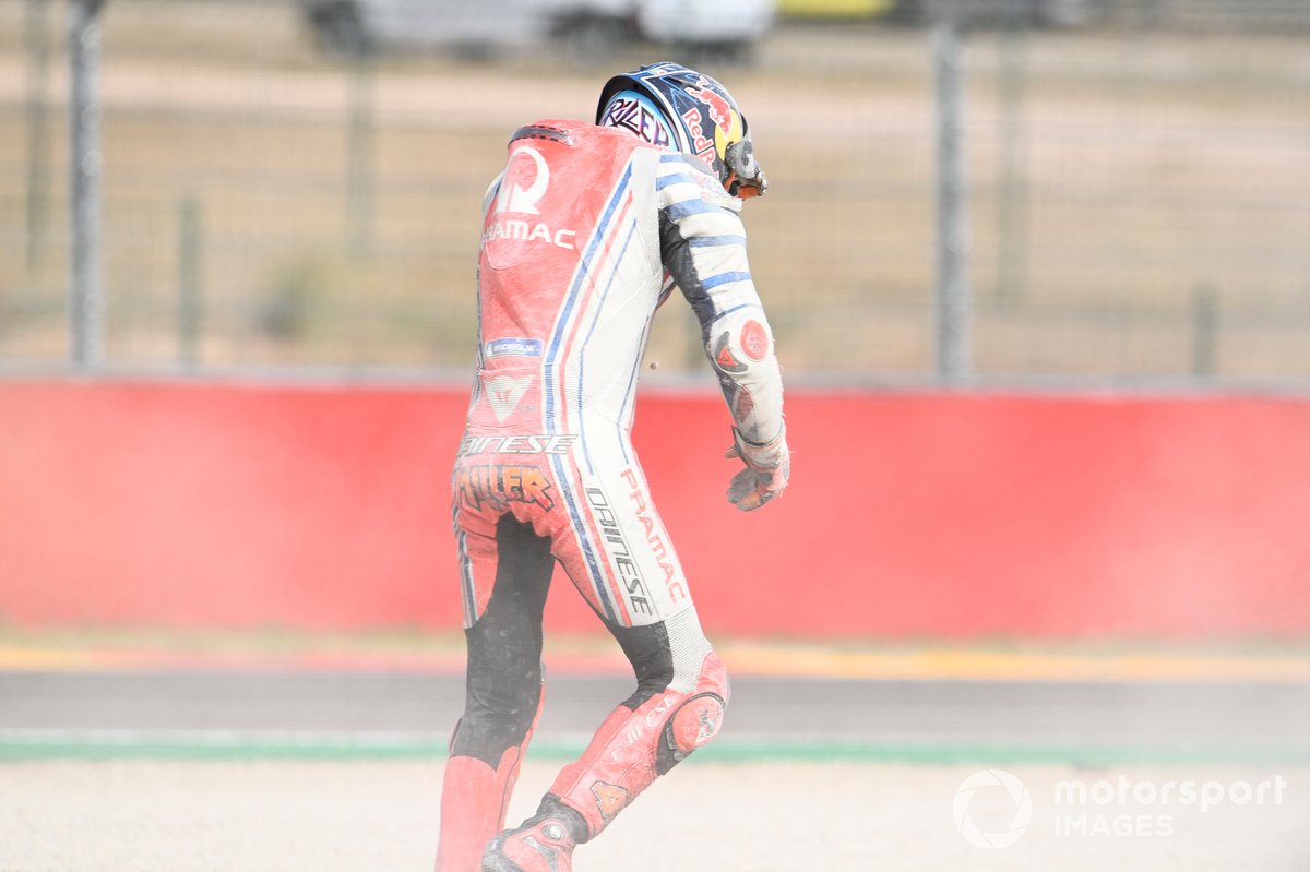 Caída de Jack Miller, Pramac Racing