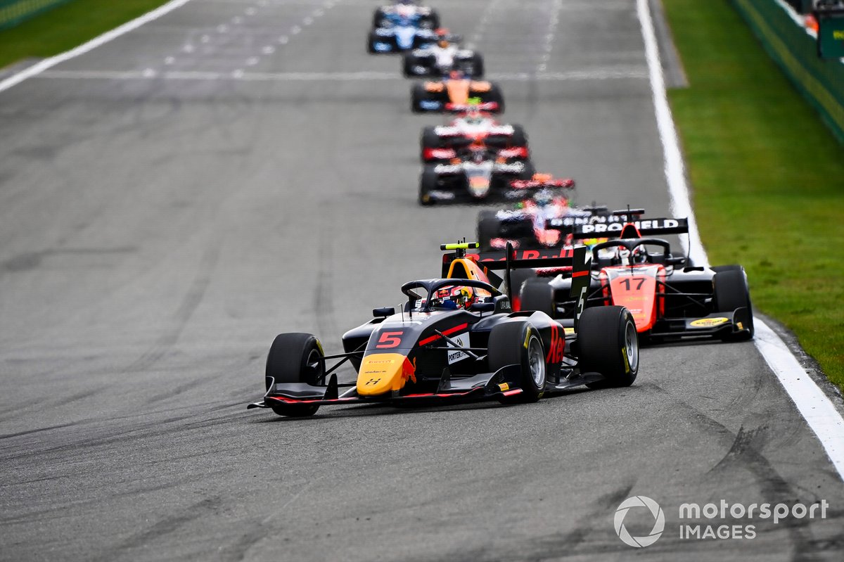 Liam Lawson, Hitech Grand Prix e Richard Verschoor, MP Motorsport