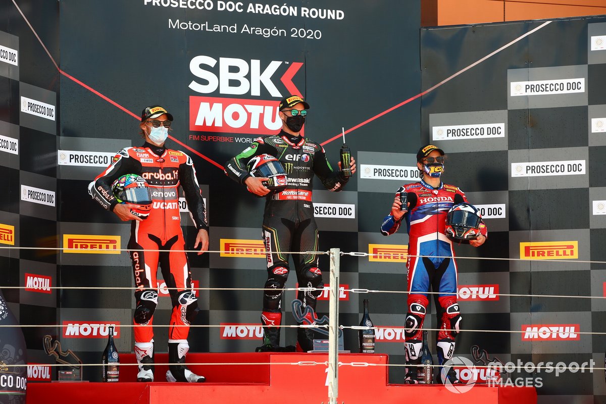 Chaz Davies, Aruba.it Racing Ducati, Jonathan Rea, Kawasaki Racing Team, Alvaro Bautista, Team HRC