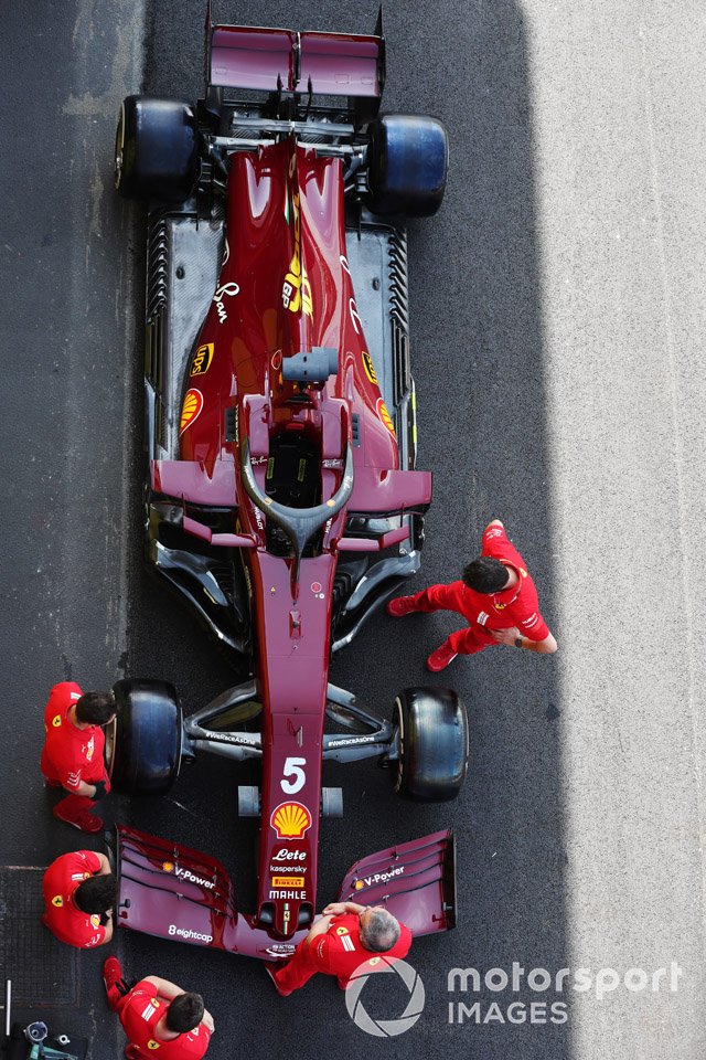 Ferrari SF1000 of Sebastian Vettel