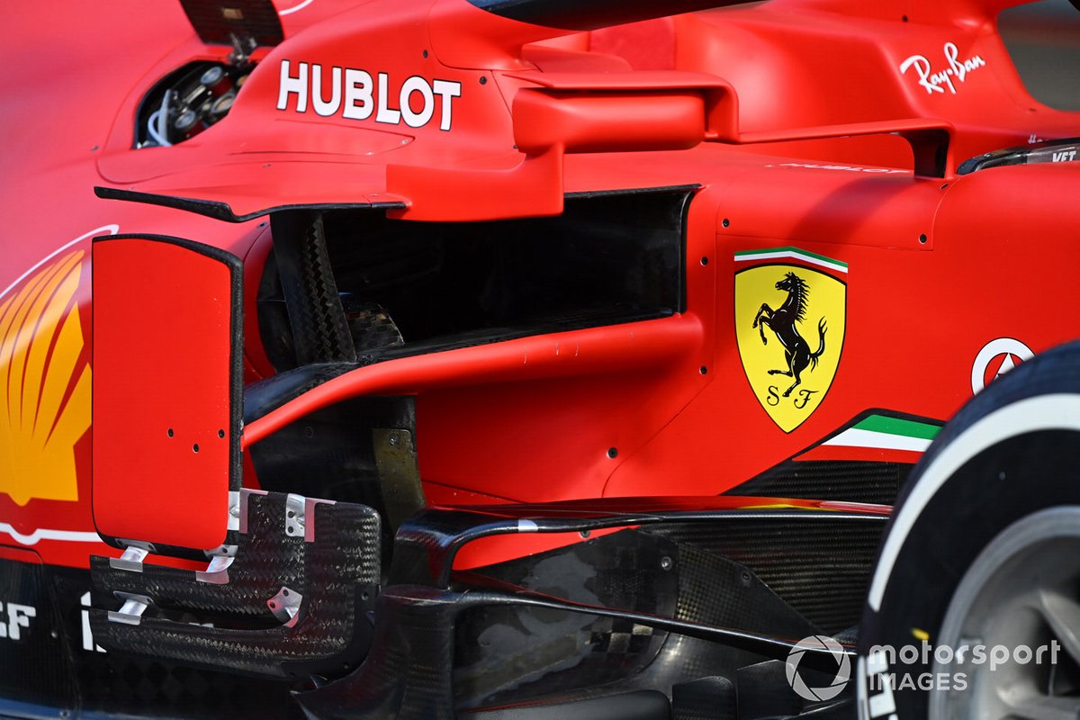 Ferrari SF1000: Seitenkasten