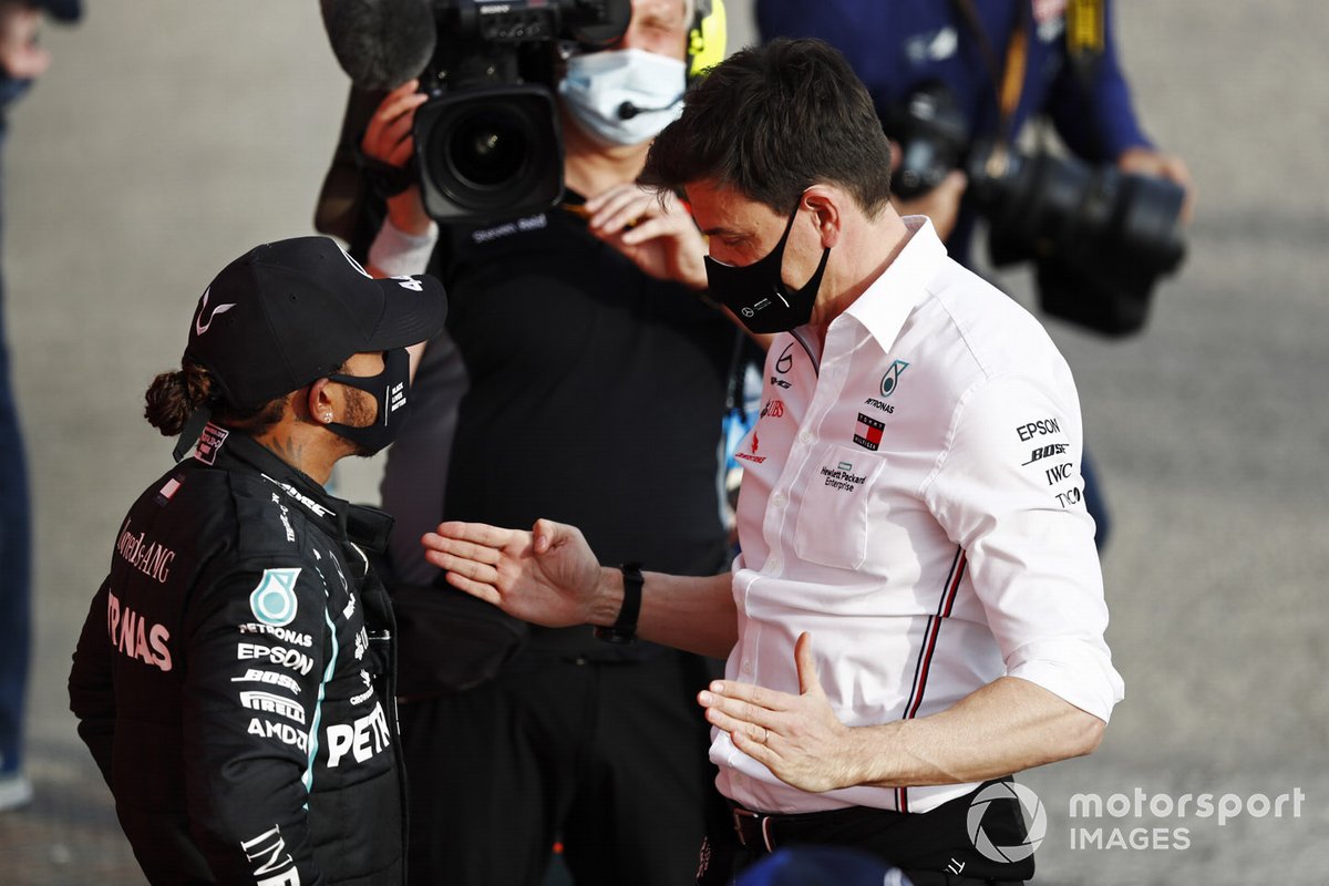 Льюис Хэмилтон и Тото Вольф, Mercedes F1