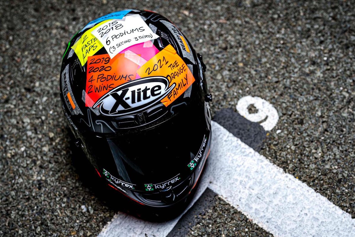 Casco de Petrucci, KTM Tech3
