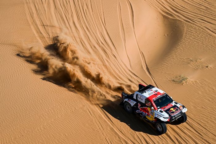 #201 Toyota Gazoo Racing Toyota: Nasser Al-Attiya, Matthieu Baumel