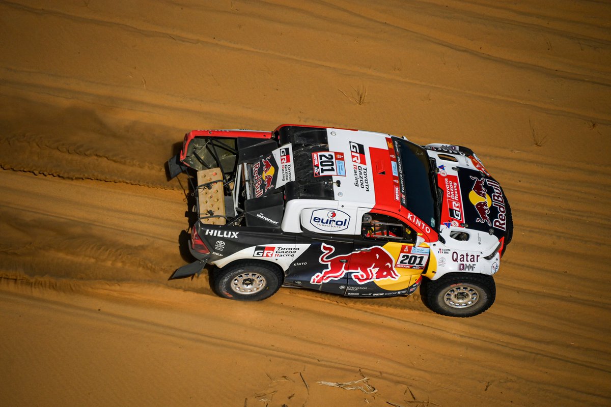 #201 Toyota Gazoo Racing Toyota: Nasser Al-Attiya, Matthieu Baumel