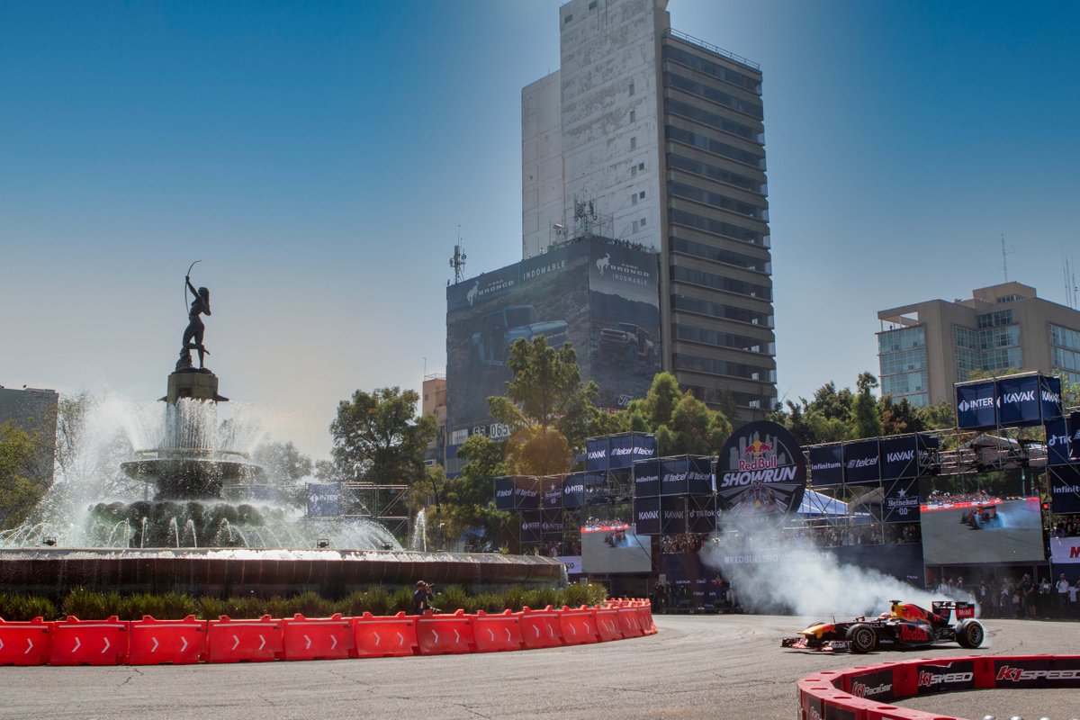 Sergio Pérez. Red Bull ShowRun CDMX 