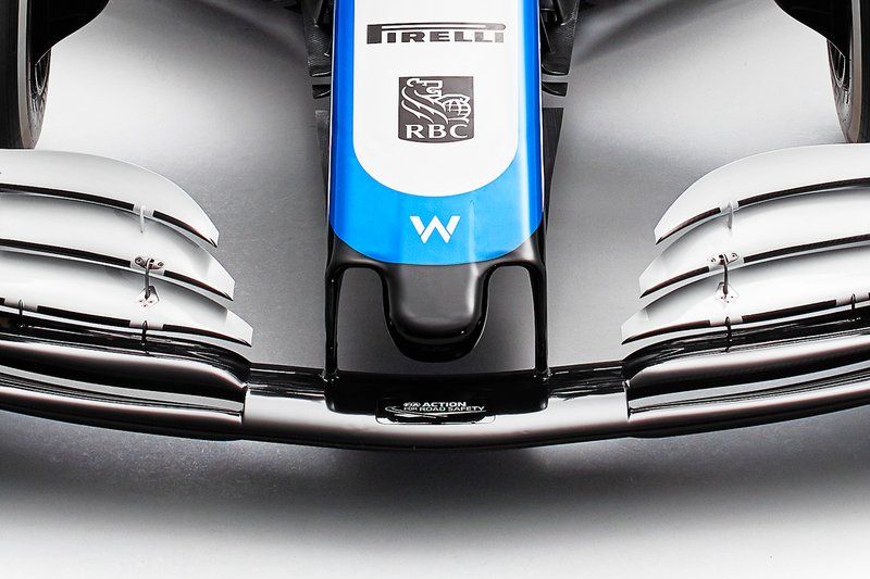 Detalle del Williams FW43