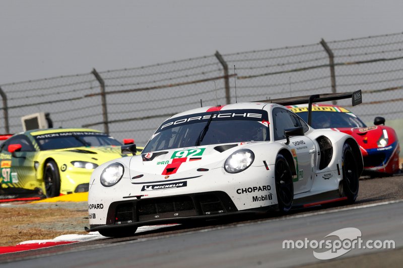 #92 Porsche GT Team Porsche 911 RSR - 19: Michael Christensen, Kevin Estre