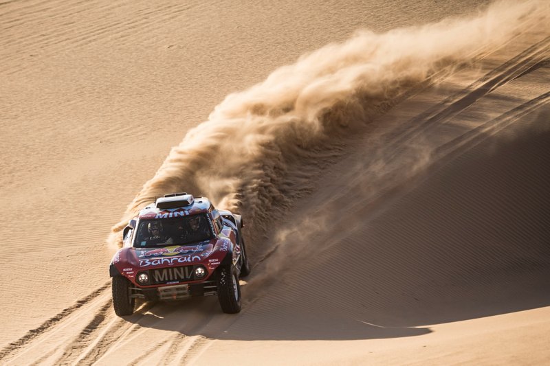 #302 JCW X-Raid Team: Stephane Peterhansel, Paulo Fiuza