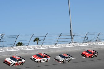 Corey LaJoie, Go FAS Racing, Ford Mustang RagingBull.com, Matt DiBenedetto, Wood Brothers Racing, Ford Mustang Motorcraft/Quick Lane, Darrell Wallace Jr., Richard Petty Motorsports, Chevrolet Camaro United States Air Force, Cole Custer, Stewart-Haas Racing, Ford Mustang Haas Automation