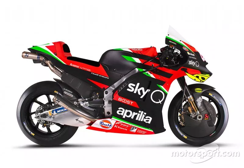 Moto de Aprilia Racing Team Gresini
