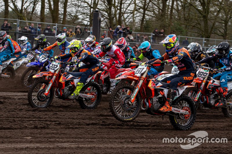 Salida de la clasificatoria de MXGP en Valkenswaard