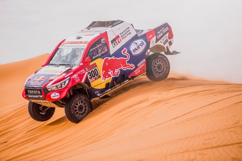 #300 Toyota Gazoo Racing: Nasser Al-Attiyah, Matthieu Baumel