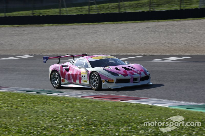 #351 Ferrari 488 Challenge, Ferrari of Ft. Lauderdale: Claude Senhoreti