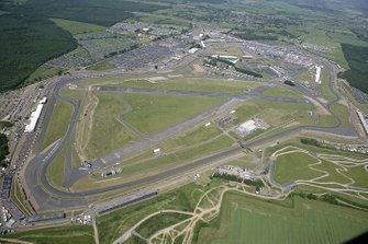 Vue aérienne du circuit de Silverstone