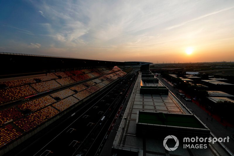 A scenic view of the Shanghai International Circuit