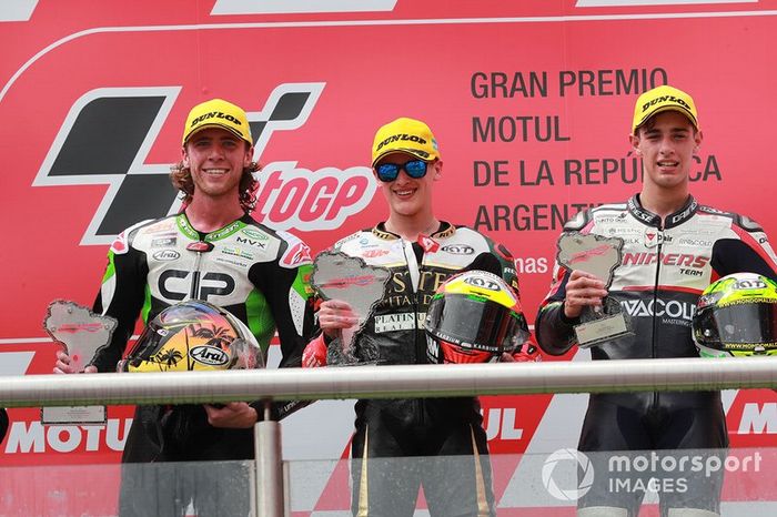 Podio: Jaume Masia, Bester Capital Dubai, Darryn Binder, CIP Green Power, Tony Arbolino, Team O