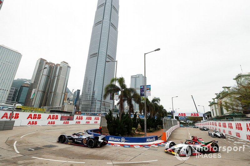 Robin Frijns, Envision Virgin Racing, Audi e-tron FE05 Daniel Abt, Audi Sport ABT Schaeffler, Audi e-tron FE05