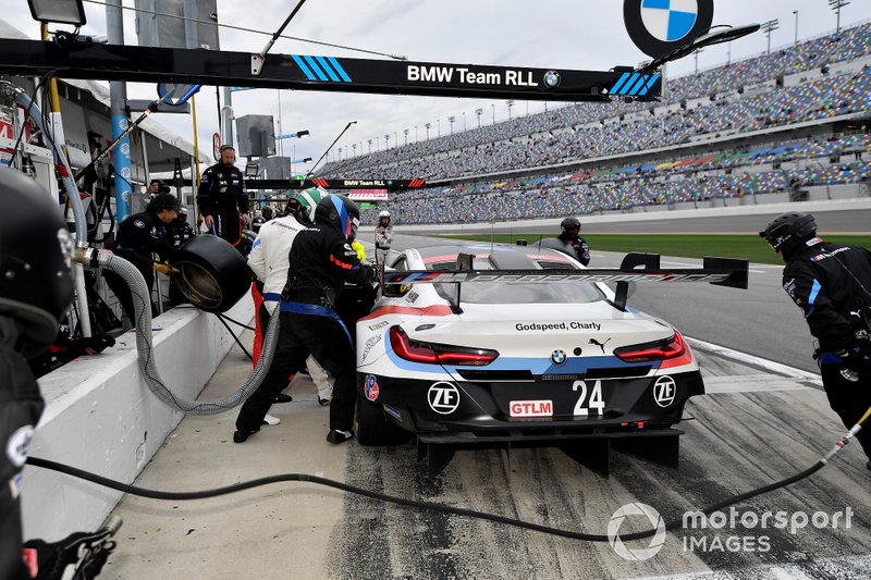 #24 BMW Team RLL BMW M8 GTE, GTLM: Jesse Krohn, John Edwards, Chaz Mostert, Alex Zanardi