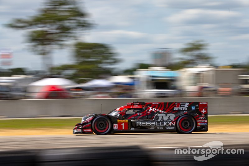 #1 Rebellion Racing Rebellion R-13: Mathias Beche, Neel Jani, Bruno Senna