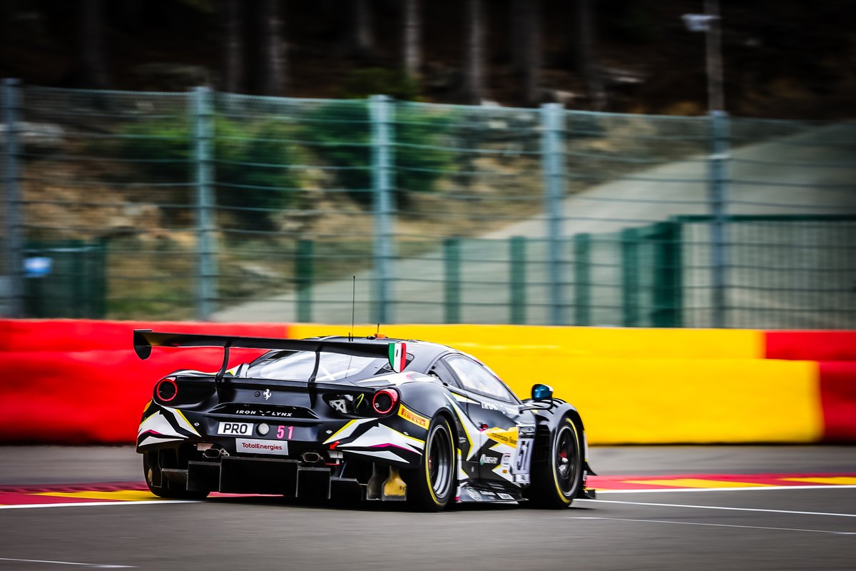 #51 Iron Lynx Ferrari 488 GT3: Alessandro Pier Guidi, Nicklas Nielsen, Côme Ledogar