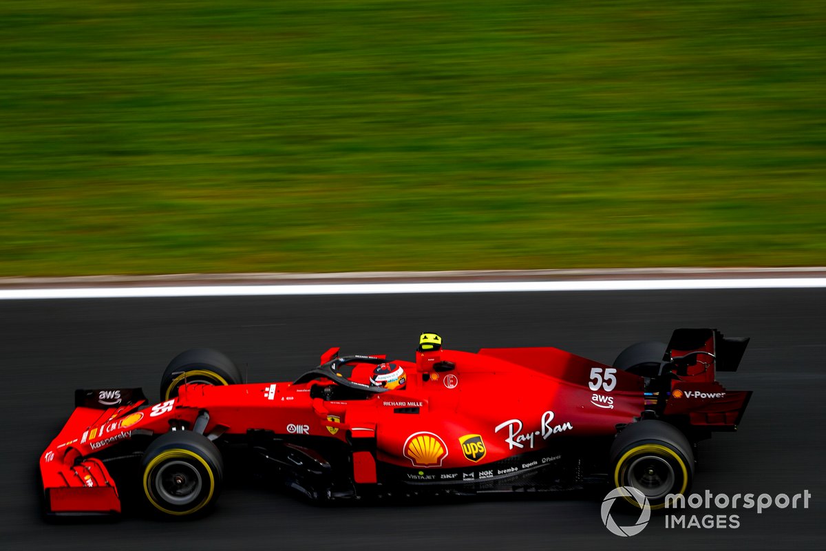Carlos Sainz Jr., Ferrari SF21