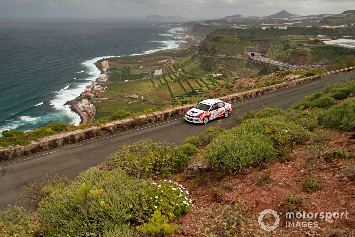 Carlos Padilla, Frank Blondeel, Mitsubishi Lancer Evo IX