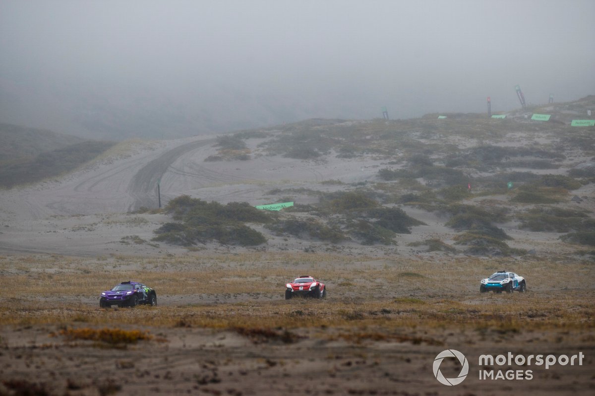 Cristina Gutiérrez/Sebastien Loeb, X44, Laia Sanz/Carlos Sainz, Acciona | Sainz XE Team, Catie Munnings/Timmy Hansen, Andretti United Extreme E
