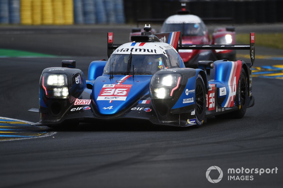 #36 Alpine Elf Matmut Alpine A480 - Gibson Hypercar, André Negrão, Nicolas Lapierre, Matthieu Vaxiviere