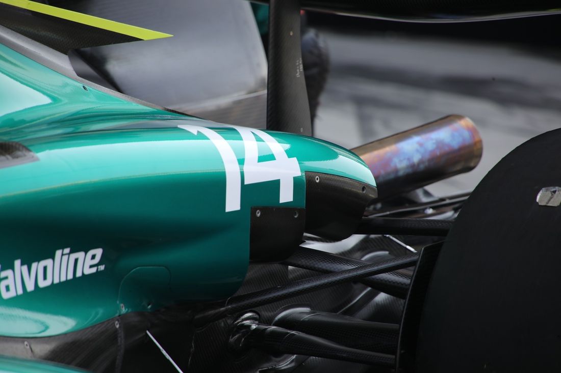 Pormenores técnicos do Aston Martin AMR24