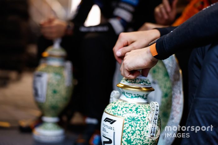 El botín de trofeos de McLaren