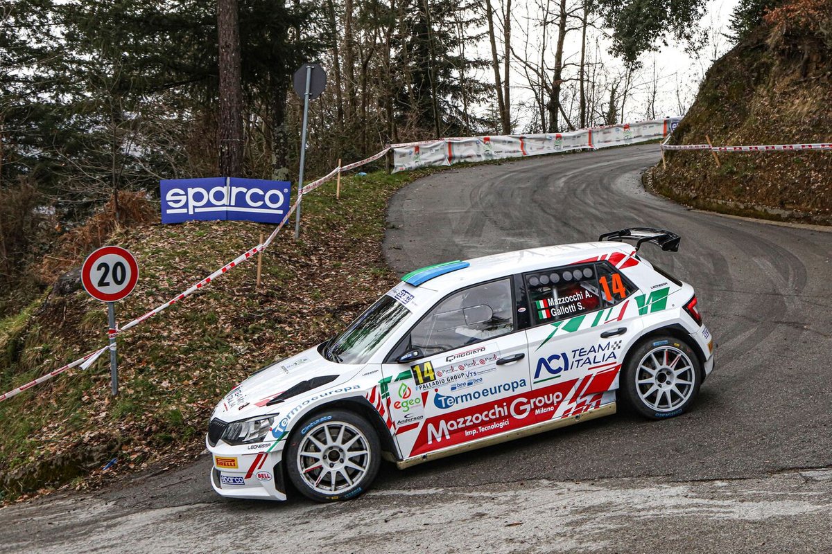 Andrea Mazzocchi, Silvia Gallotti, Leonessa Corse, Skoda Fabia Rally2 Evo