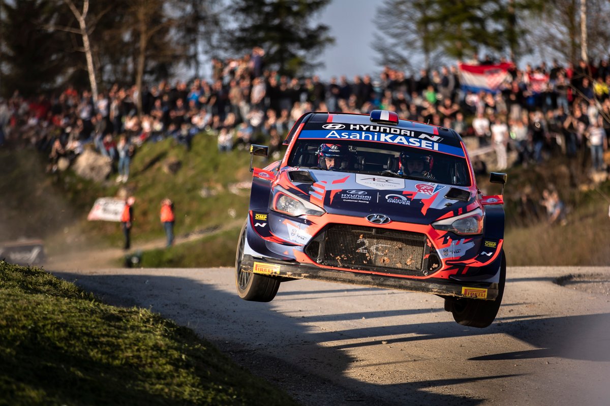 Pierre-Louis Loubet, Vincent Landais, Hyundai 2C Competition Hyundai i20 Coupe WRC