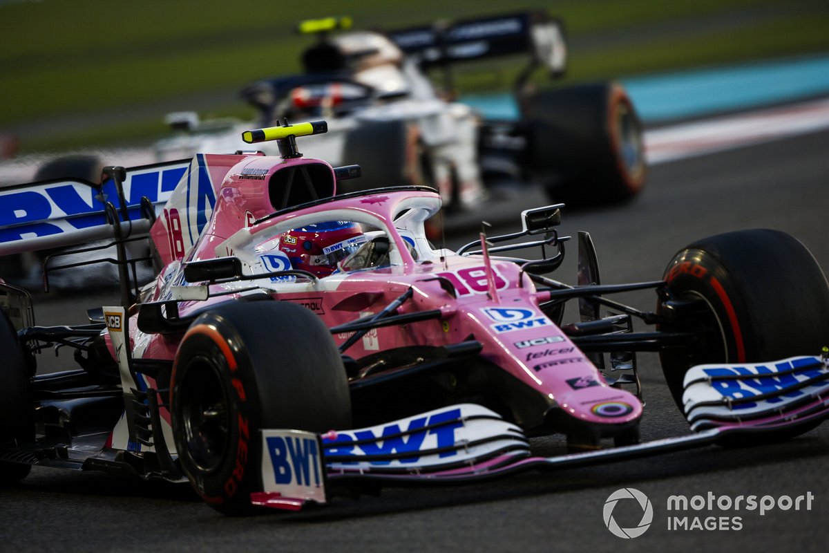 Lance Stroll, Racing Point RP20 Pierre Gasly, AlphaTauri AT01