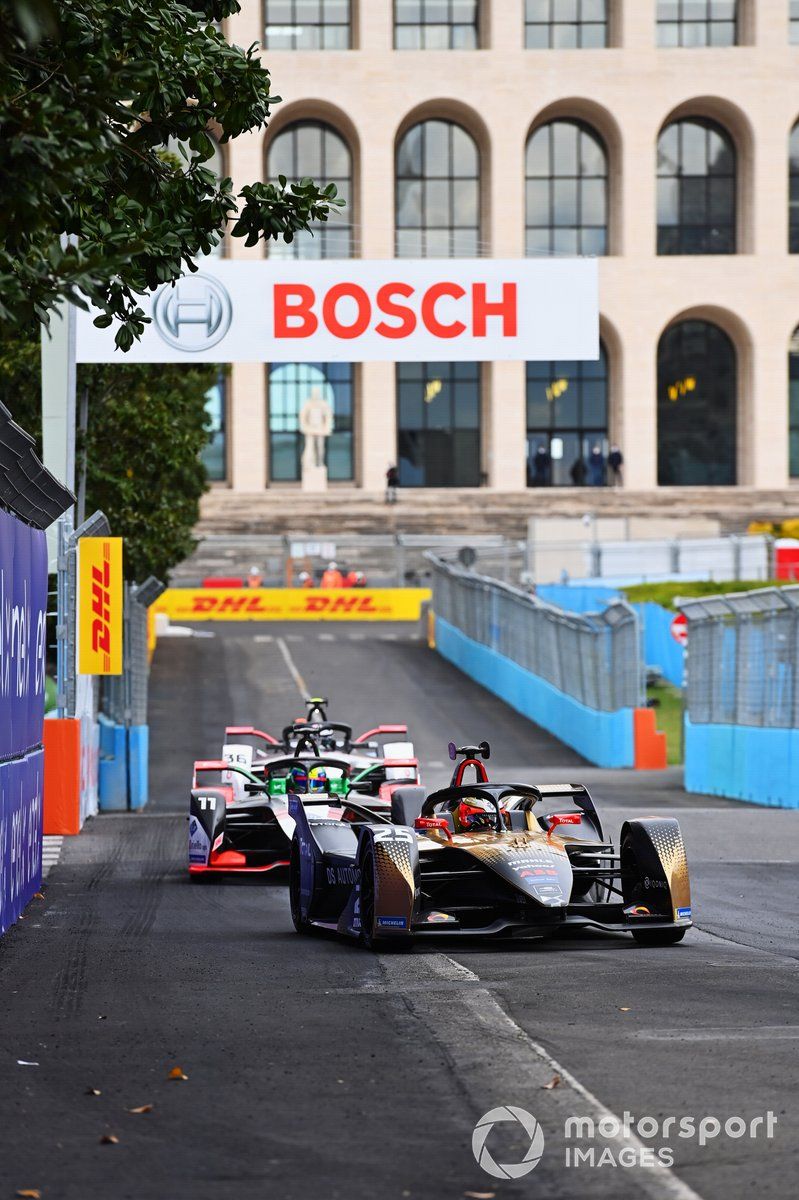 Jean-Eric Vergne, DS Techeetah, DS E-Tense FE21, Lucas Di Grassi, Audi Sport ABT Schaeffler, Audi e-tron FE07
