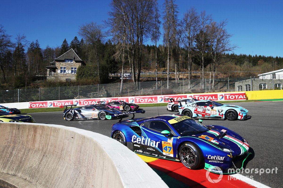 #47 Cetilar Racing Ferrari 488 GTE EVO: Roberto Lacorte, Giorgio Sernagiotto, Antonio Fuoco