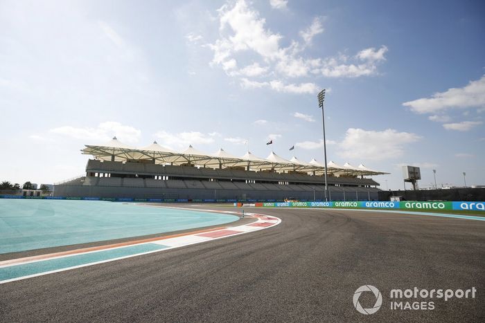 Detalle del circuito de Abu Dhabi