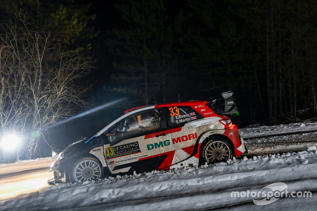 Elfyn Evans, Scott Martin, Toyota Gazoo Racing WRT Toyota Yaris WRC