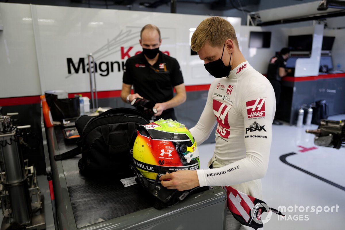 Mick Schumacher und Gary Gannon