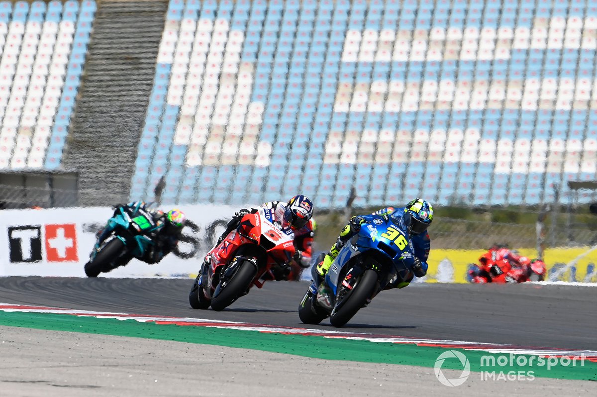 Joan Mir, Team Suzuki MotoGP, Johann Zarco, Pramac Racing, Franco Morbidelli, Petronas Yamaha SRT