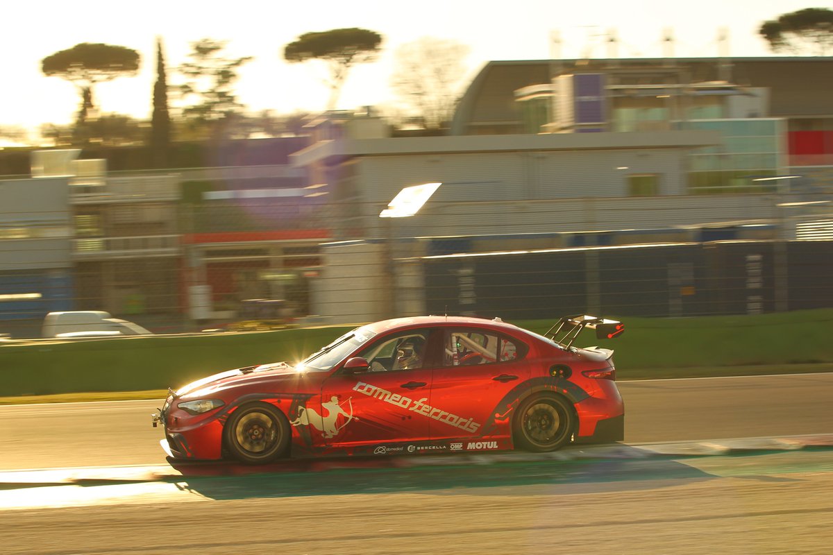 Mario Ferraris, Stefano Coletti, Romeo Ferraris, Alfa Romeo Giulia ETCR