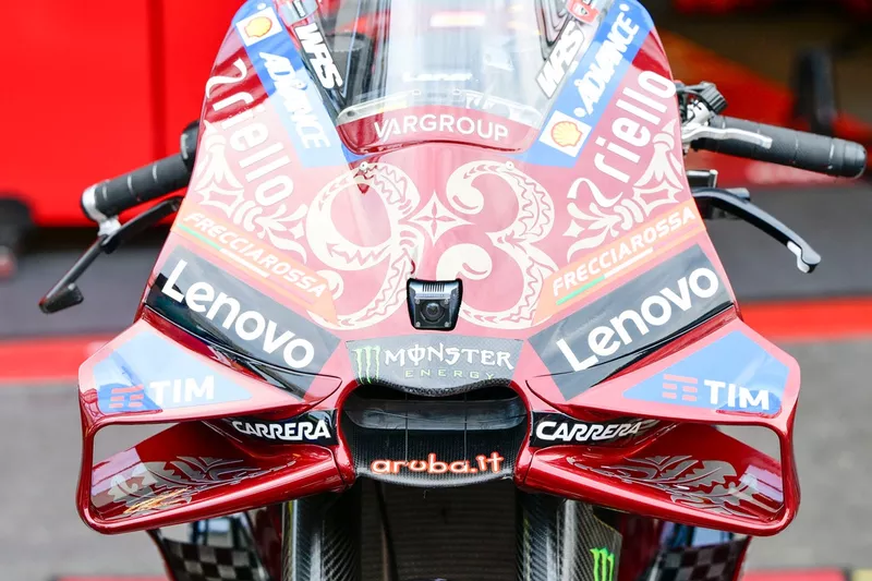 Livrea speciale del Ducati Team