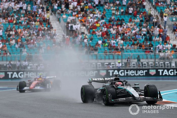 Lewis Hamilton, Ferrari, George Russell, Mercedes