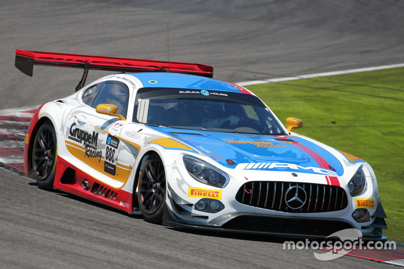 #888 Mercedes-AMG Team GrrupeM Racing Mercedes-AMG GT3: Raffaele Marciello, Maro Engel and Tristan Vautier
