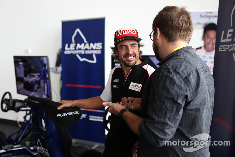 Presentasi Le Mans Esport Series bersama Fernando Alonso