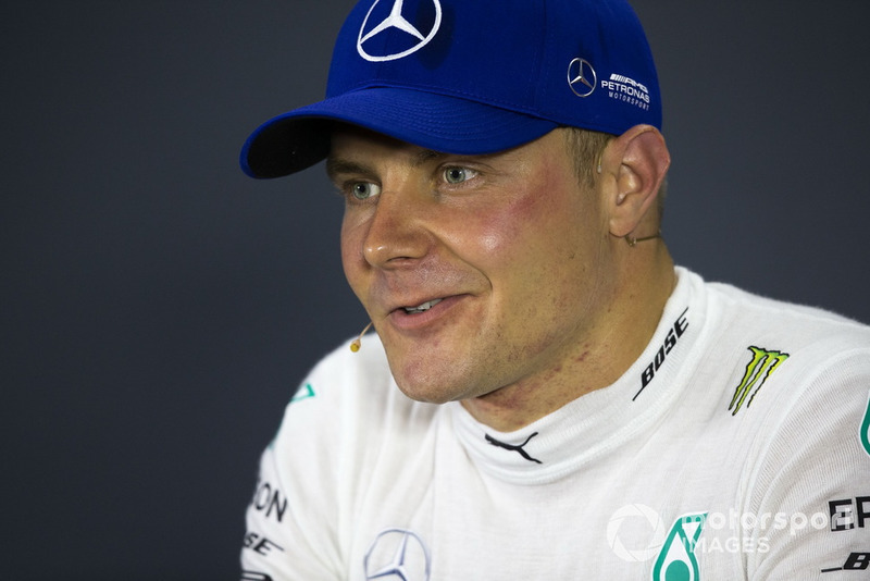 Valtteri Bottas, Mercedes AMG F1 in de persconferentie