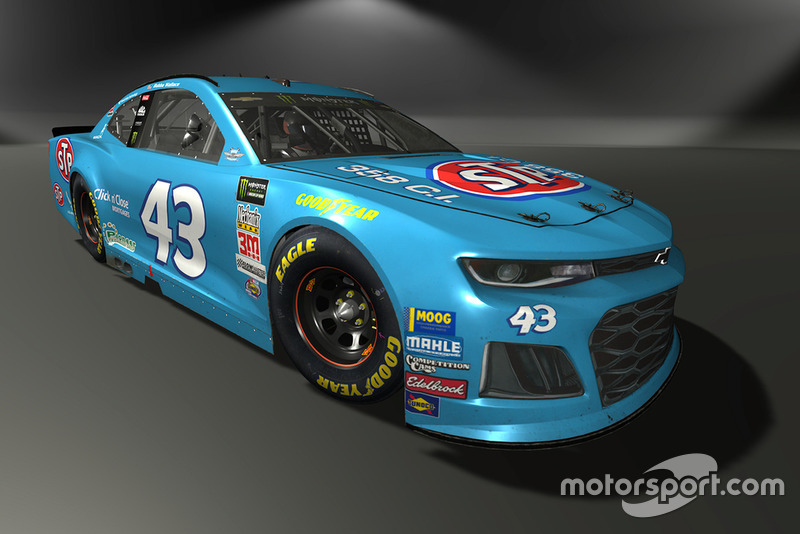 Darrell Wallace Jr., Richard Petty Motorsports, Chevrolet Camaro - NASCAR Heat 3 skin