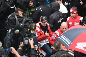 Jorge Lorenzo, Ducati Team, quitte la réunion de la Commission de sécurité