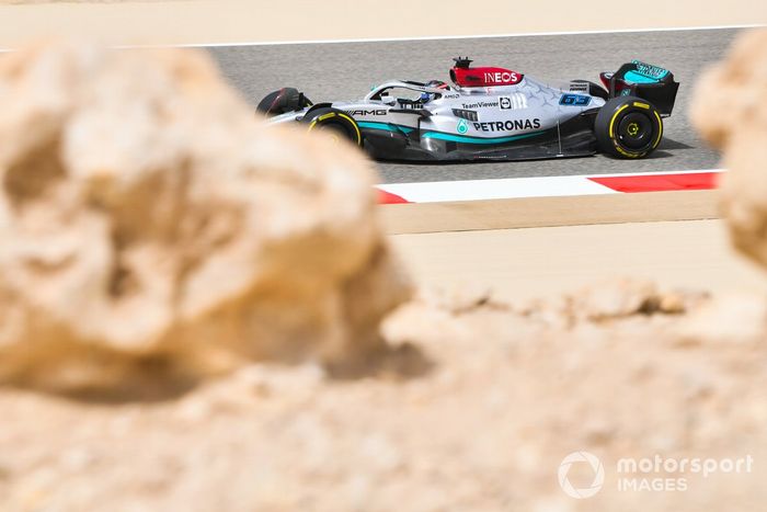 George Russell, Mercedes W13

