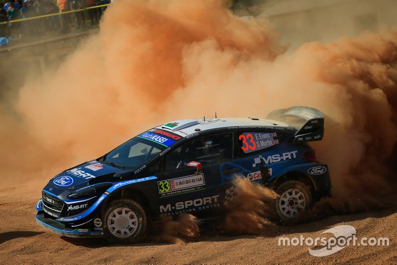 Elfyn Evans, Scott Martin, M-Sport Ford WRT Ford Fiesta WRC